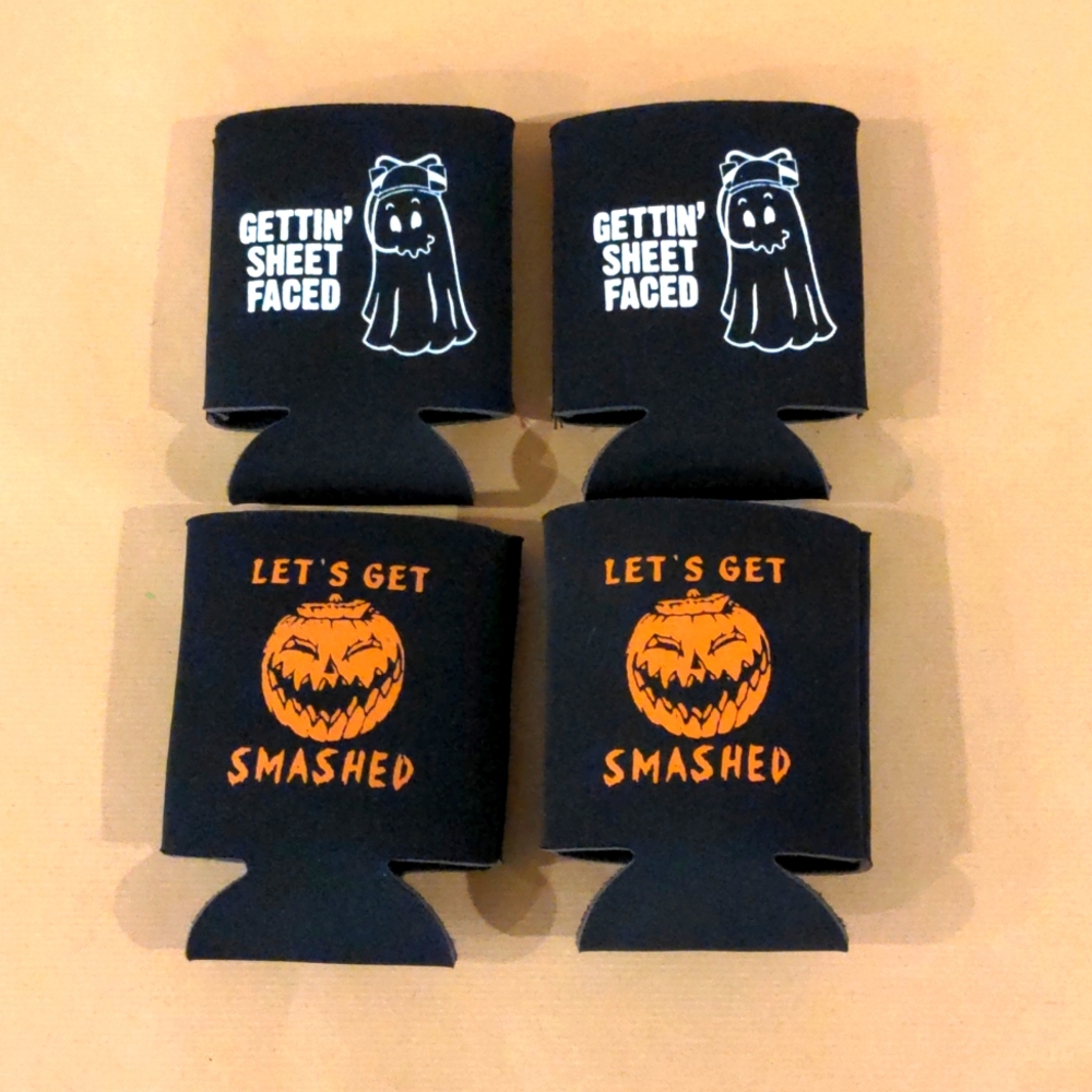 Holiday Decor: Halloween Koozies